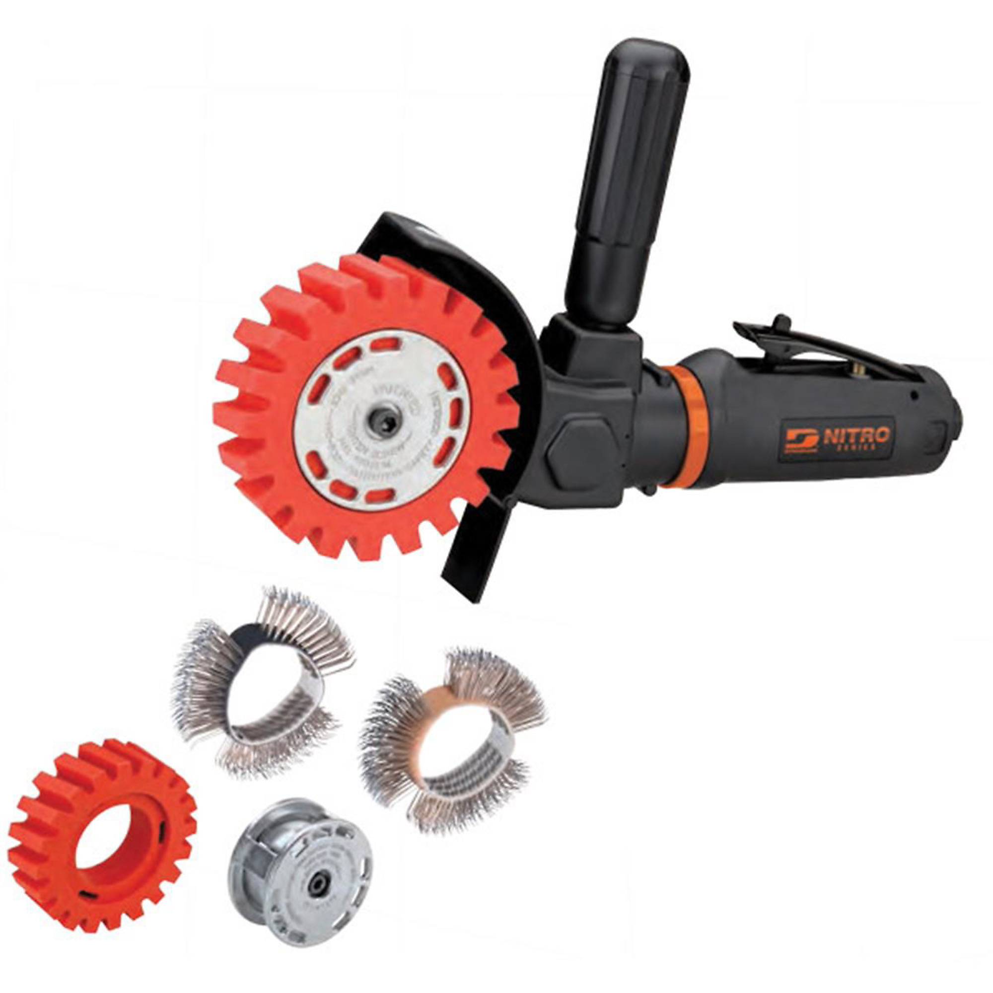 Dynabrade NitroZip Kit — Seam Sealer and Paint Removal, Rubber Eraser Wheel, Model# DYBNZ1K